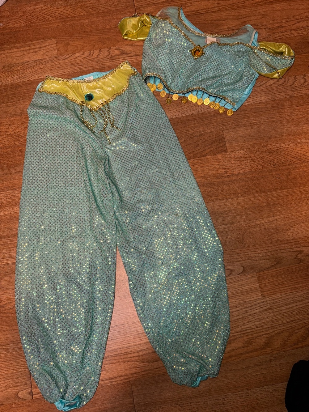 Vintage Disney Aladdin Princess jasmine kids dress up/costume